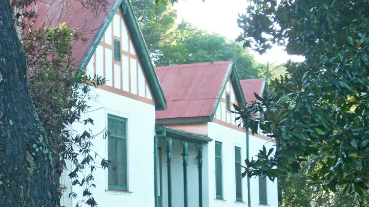 Main house at Estancia Los Pinos in Argentina